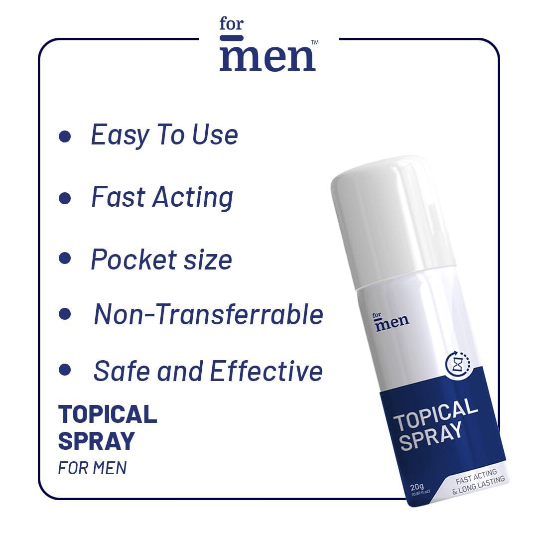 ForMen ForMen Topical Non-Transferable Spray for Men (Pack of 1)