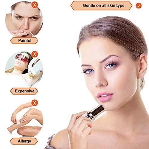 Anjetan Anjetan Mini Electric Hair Remover Professional Portable Leg Hair Razor Bikini Razor Hair Removal Epilator for Girls Women Small Hair Removal Device