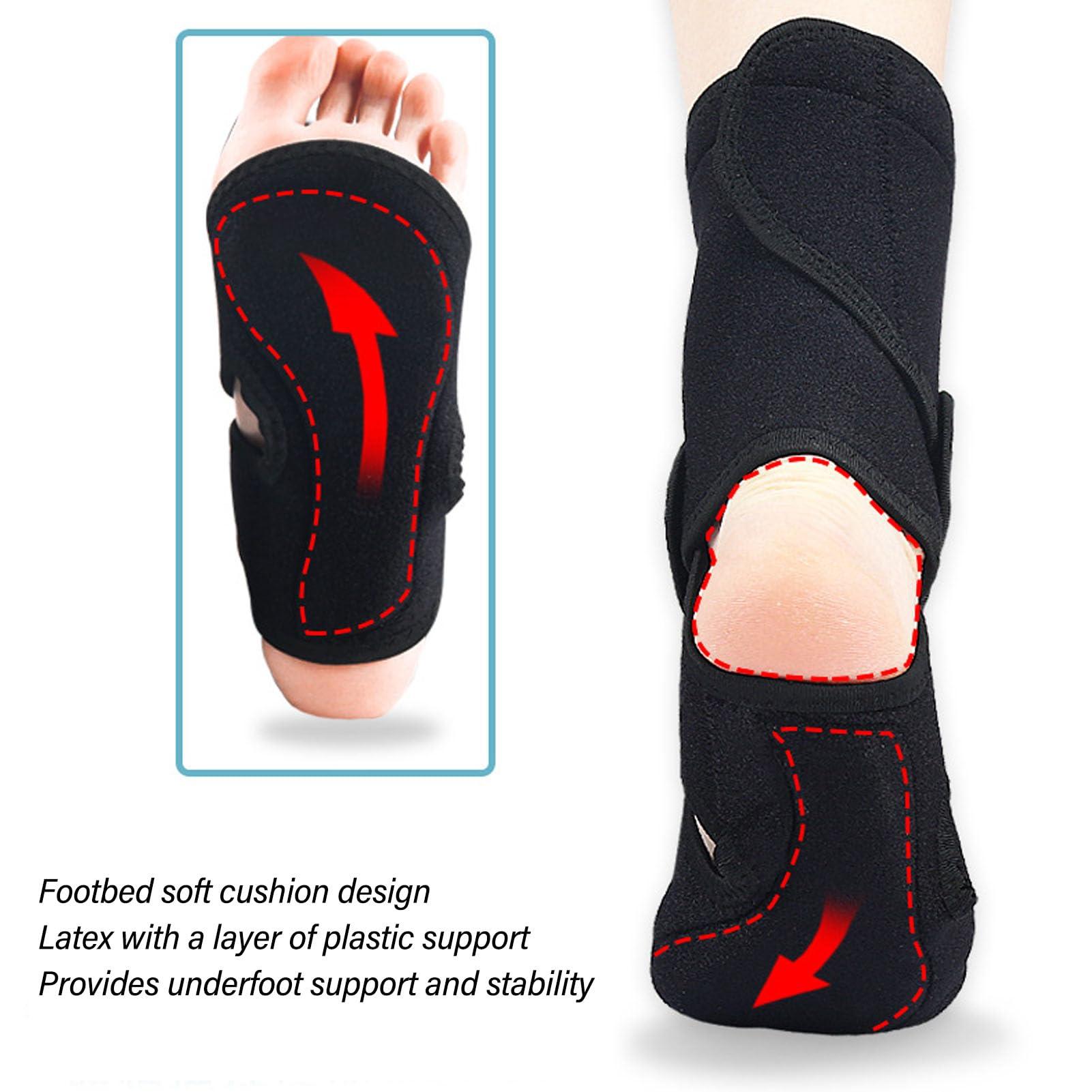 Jaerb Drop Foot Brace, Drop Foot Ankle Brace Stretching Plantar for Men Women for Sleeping (Right Foot)
