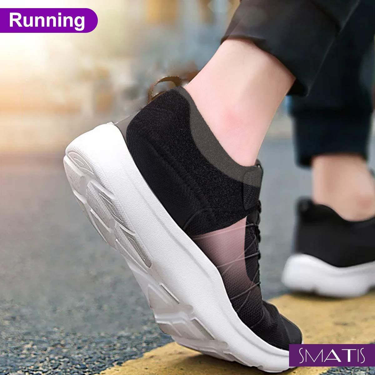 SMATIS SMATIS Heel Protectors, Heel Cups for Plantar Fasciitis, 2PCS Heel Cushion for Achilles Tendonitis Bone Spur Aching Feet Relieve Heel Pain(Size: Women 6-11 + Men 6-10)