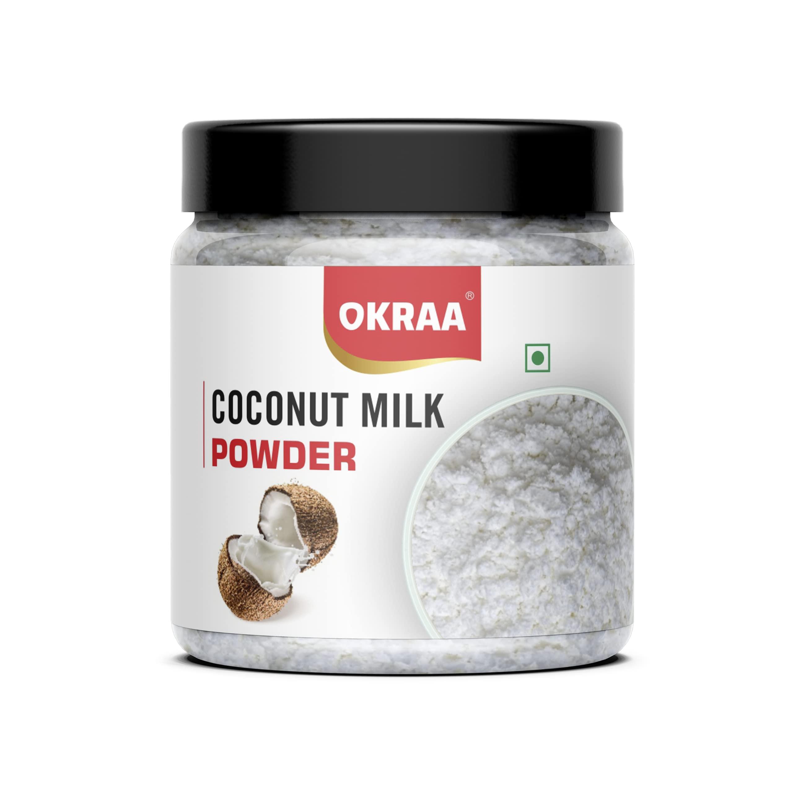 OKRAA OKRAA Coconut Milk Powder - 100 gm/Spray Dried Instant Coconut Milk (Nariyal)