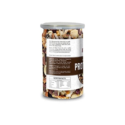 Berries And Nuts Berries And Nuts Special Protein Trail Mix | Dried Berries, Nuts & Seeds | 200 Grams | 1 Bottle of 200 Grams