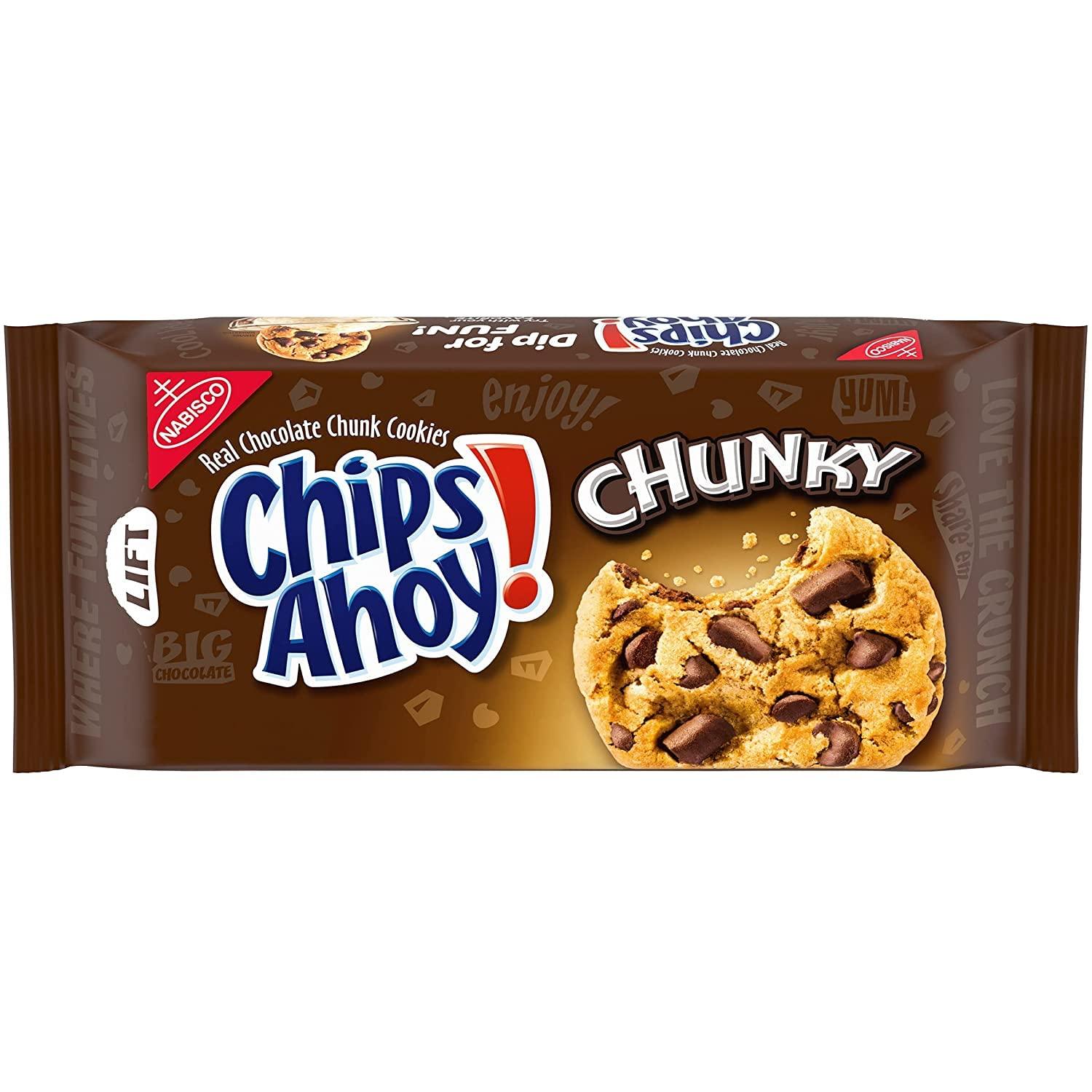 Chips Ahoy! Chips Ahoy! White Fudge Chunky Cookies Pouch, 333 g