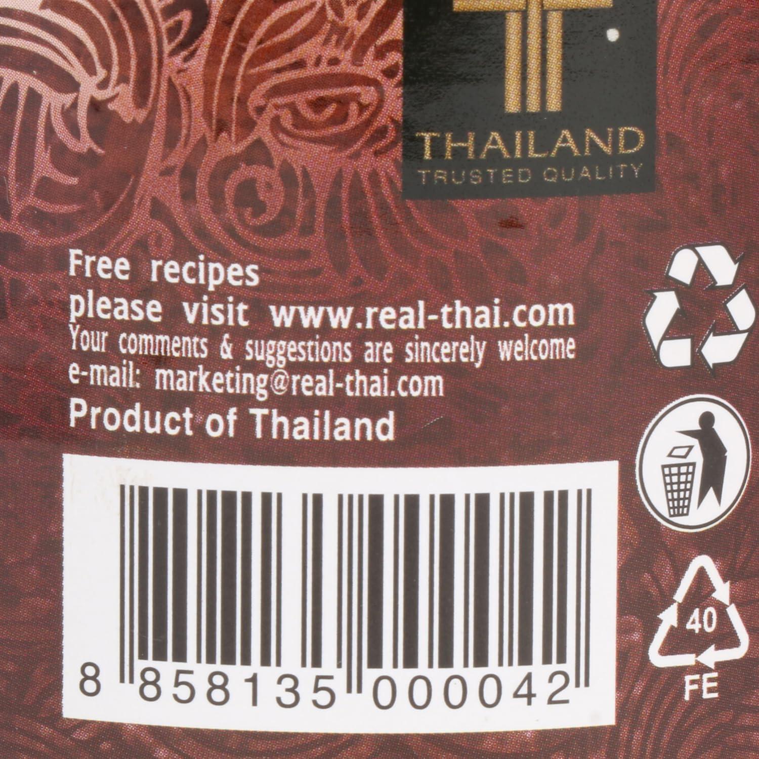 Real THAI Original Thai Cuisine Real Thai Coconut Cream, 400ml (Pack of 1)