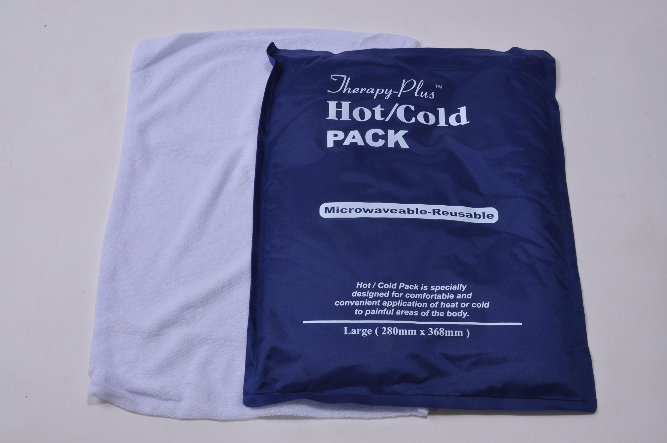 Therapy plus Therapy Plus Hot/Cold Pack (11" X 14.5") with Towel Cover Blue - Pack of 1 Pcs