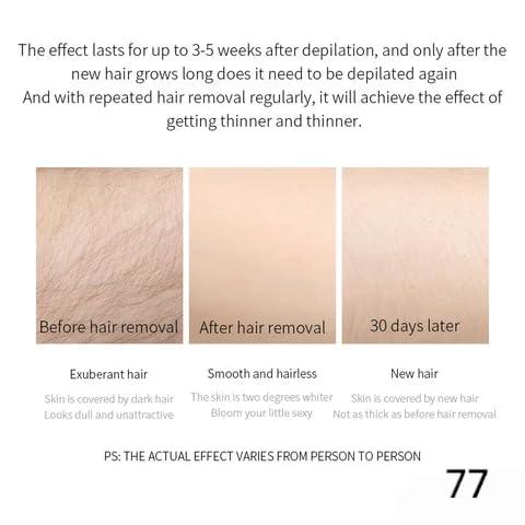 Zero Pathy Mens Hair Removal Cream Depilatory Cream Soothing & Effective Painless Facial Hair | dark spot remover spray for women 90 days Facial Hair Vanishing Oil with Hair Growth Reduction Formula