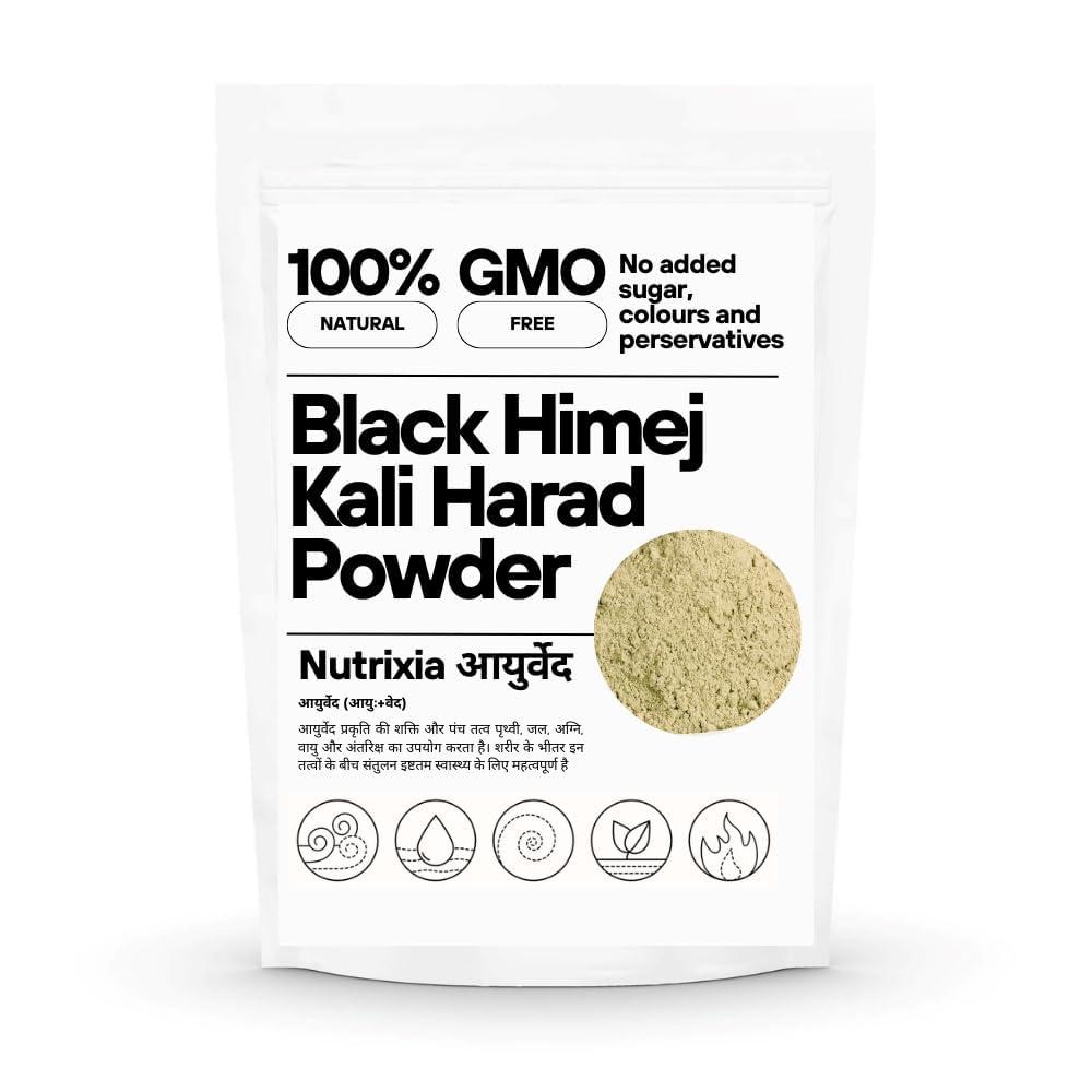 Nutrixia Food Himej powder-Kali Harad Without Seeds Powder/Black Himej Terminalia Chebula/Myrobalan (250 Gms)