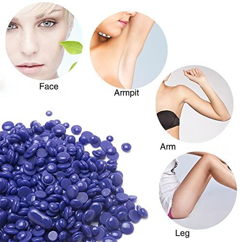 KAIASHA Hot Wax Beans For Facial Hair, Wax Beans For Face Waxing