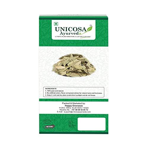 UNICOSA Ayurveda UNICOSA Ayurveda Natural Senna Leaf/Alexandrina/Cassia Angustifolia/Sonamukhi Patta/Sanay Patti, 400gm (200gm*2)