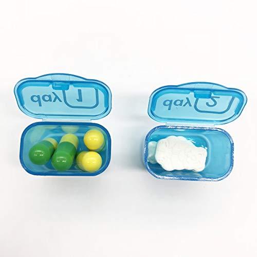 Artibetter Artibetter Monthly Pill Organizer 31 Compartments Pill Tablet Storage Dispenser for Travel