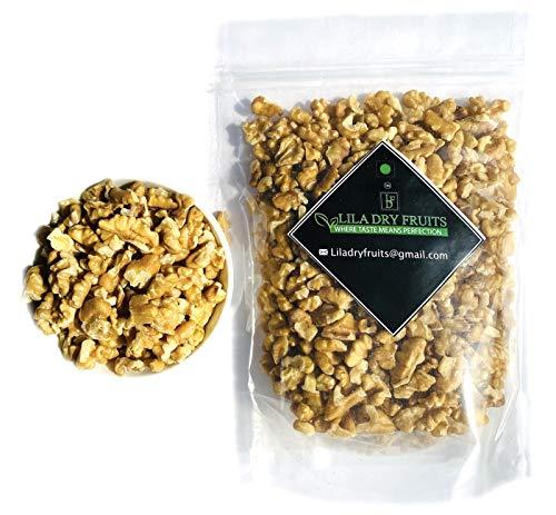 LILA DRY FRUITS LILA DRY FRUITS Walnut Kernels Akhrot Giri Chile Without Shell (Grade - 8 Piece) 250 gm
