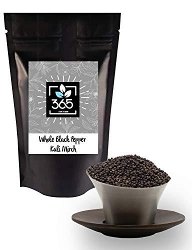365 STORE TO DOOR 365 STORE TO DOOR Whole Black Pepper Corns/ Sabut Kali Mirch 200 GM, Malabar Pepper, Kerala Spices, Special Extra Bold, Fresh Grocery Items