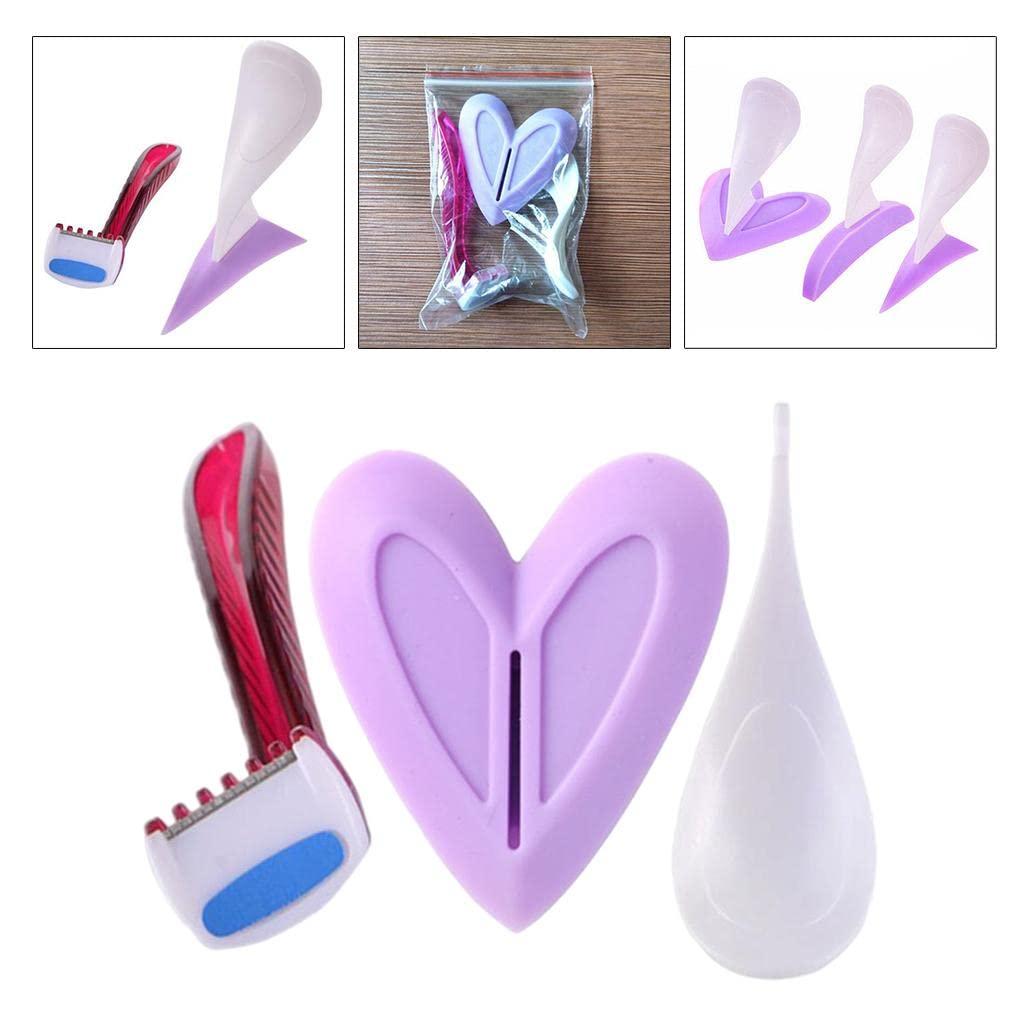 LOSA LOSA Bikini Razor Shaver Shaping Tool for Pubic Hair and Skin Heart