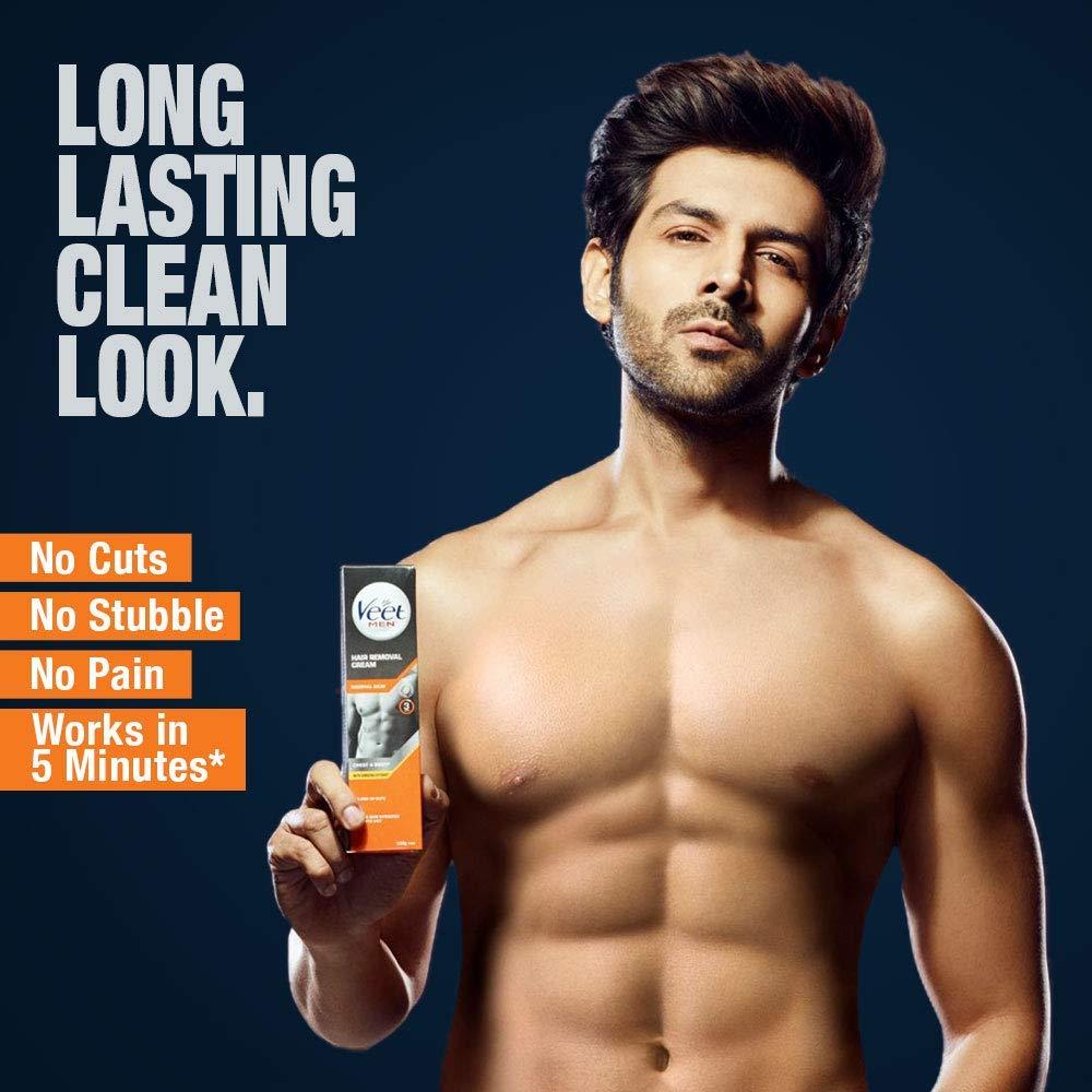 Veet Veet Hair Removal Cream for Men, Normal Skin - 100g
