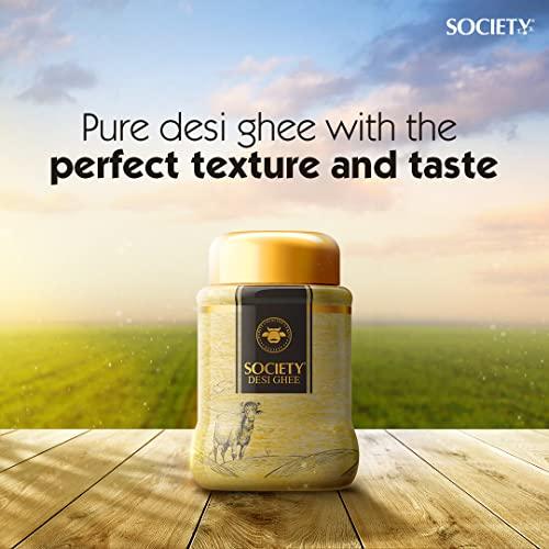 Society Society Tea | Desi Ghee | Rich Aroma & Granular consistency | 1 ltr | Pack of 1