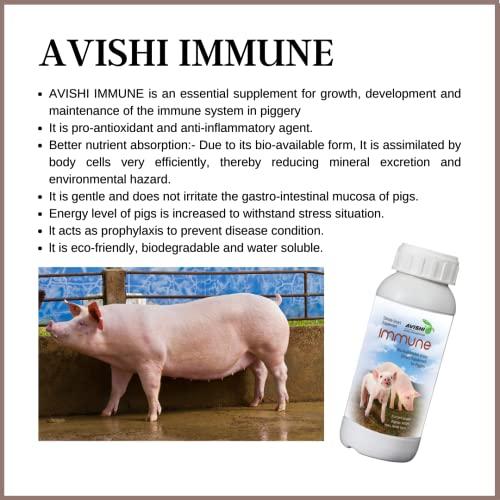 Avishi Avishi Immune (Anti Stress) Bio-Available Dietary Supplement for Piggery (250 ML)