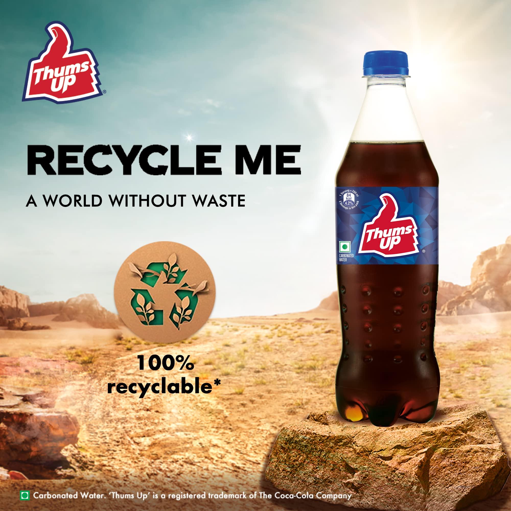 Thums Up Thums Up Soft Drink, 600 ml