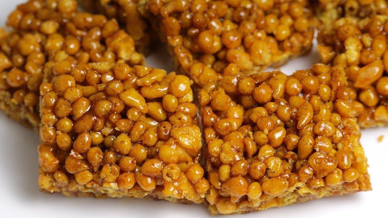 HUNGRY BEAST Healthy Home Made | Sweet Boondi Chikki| Indian Sweets | Boondi Achu | Boondi Mithai | Karakajjam - 250 Grams (Pack of 2)