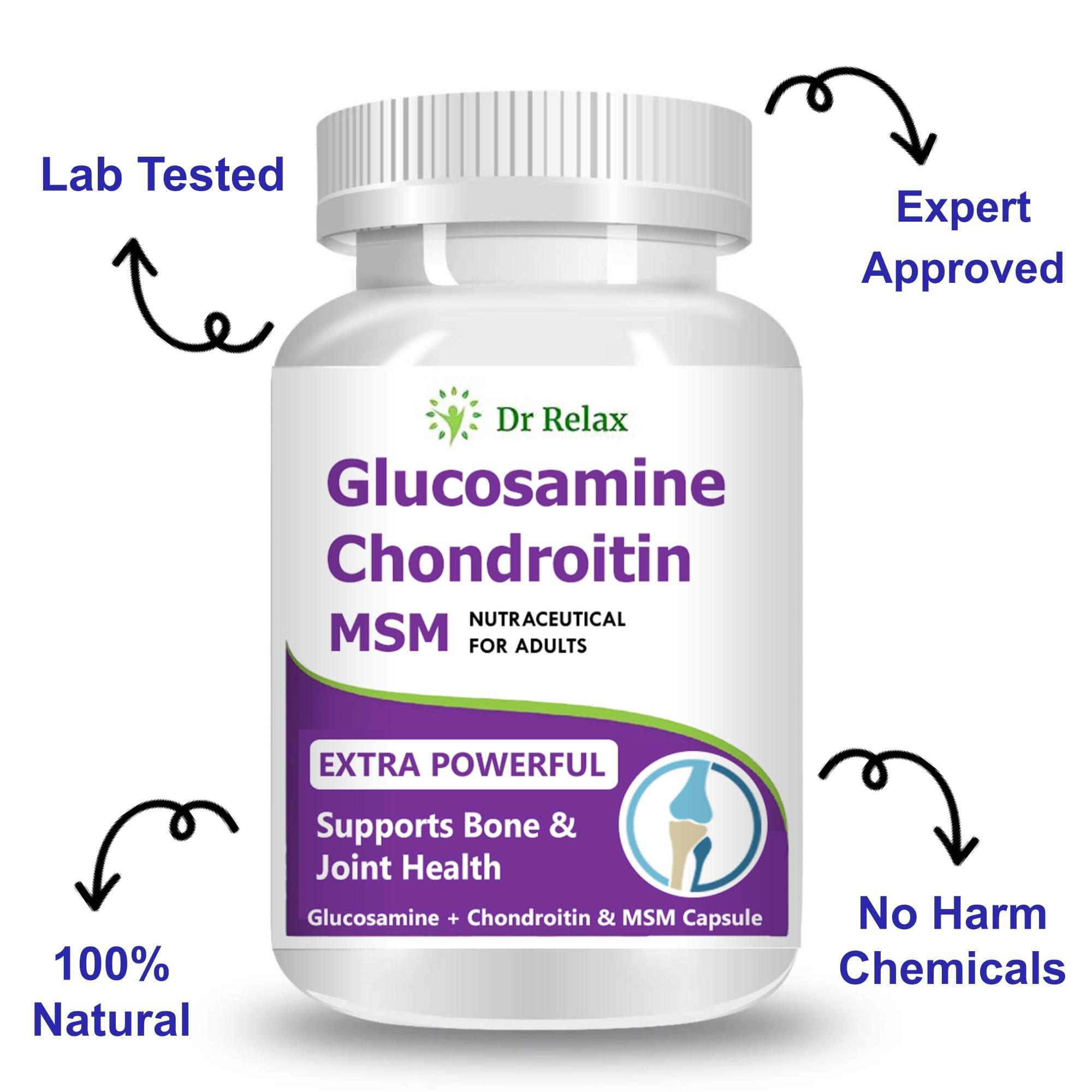 US Labs First Choice Glucosamine HCL with Boswellia - Joint Support Supplement for Fast & Active Relief