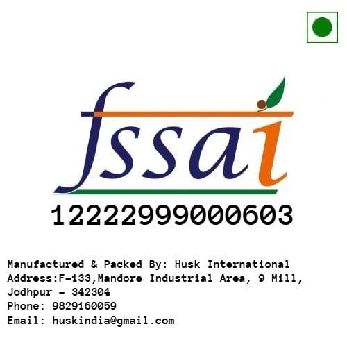 Jodhana Jodhana Psyllium Husk, 500g [Sat-Isabgol] [Pack of 3] [200g x 2 Pcs. & 100g x 1 Pc.]