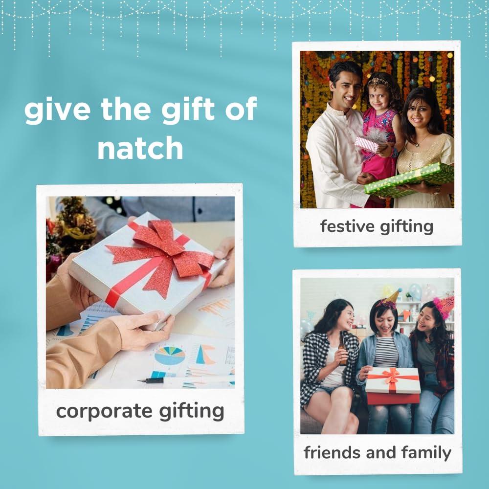 natch Natch Chickpea Puffs & Popped Chips Variety Pack, Popped Chips Barbecue, Garlic & Herb, Puff Barbecue, Vegan Cheddar, Hot Chilli, Smoky Chipotle, Rich in Fiber & Protein (Pack of 6)