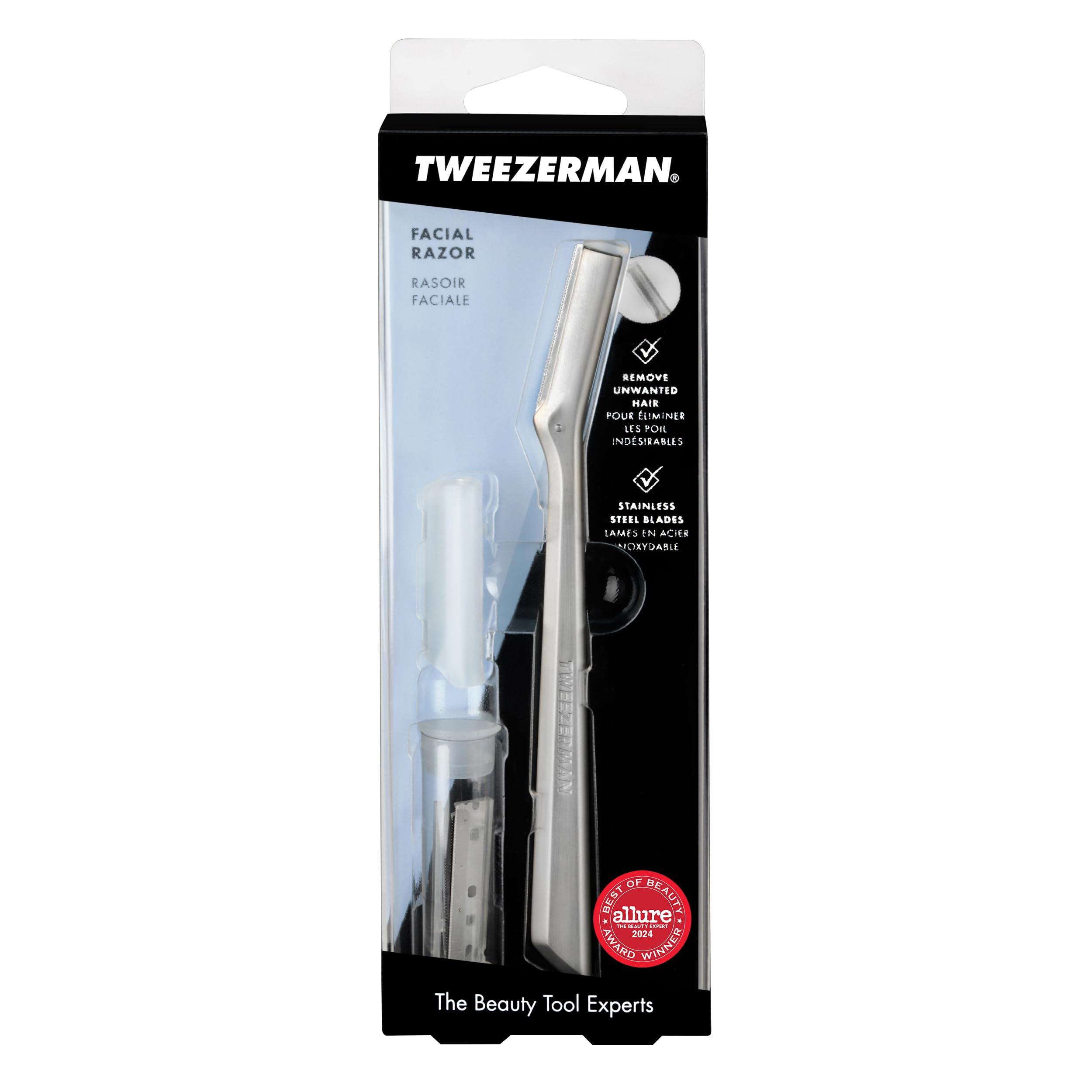 Tweezerman Tweezerman Facial Razor, Silver