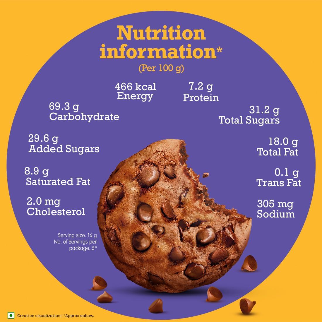 Cadbury Cadbury Chocolate Chocobakes Chocochip Cookies, 83 Gram(Pack Of 2)