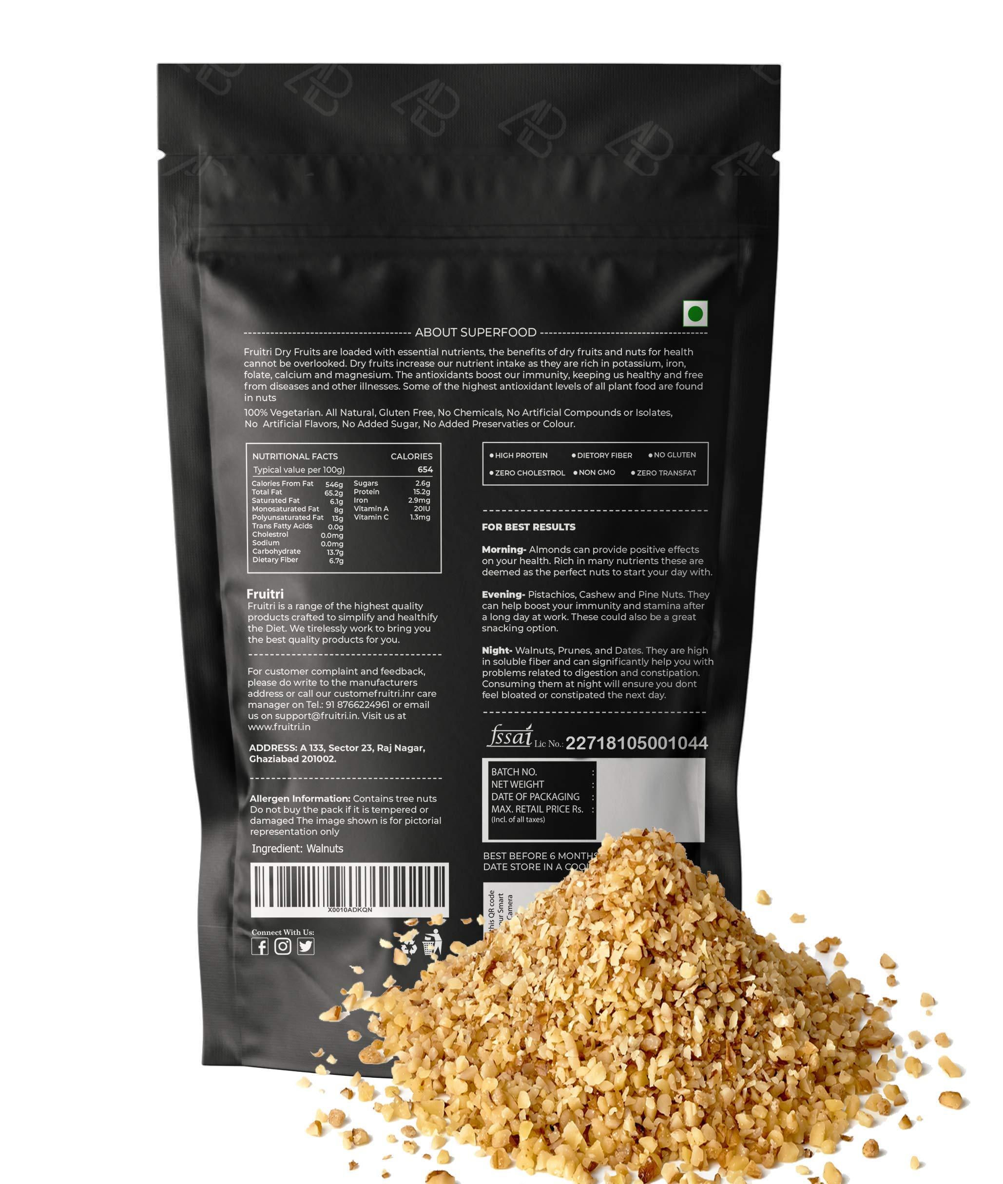 Fruitri Fruitri walnut broken, 100% Natural, 1kg