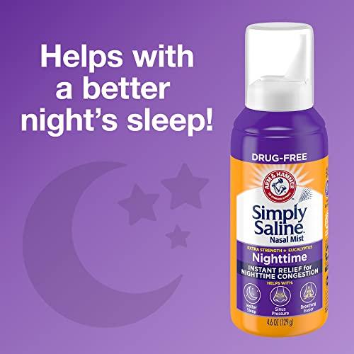 Arm & Hammer Simply Saline Plus Extra Strength Nighttime Formula Nasal Mist