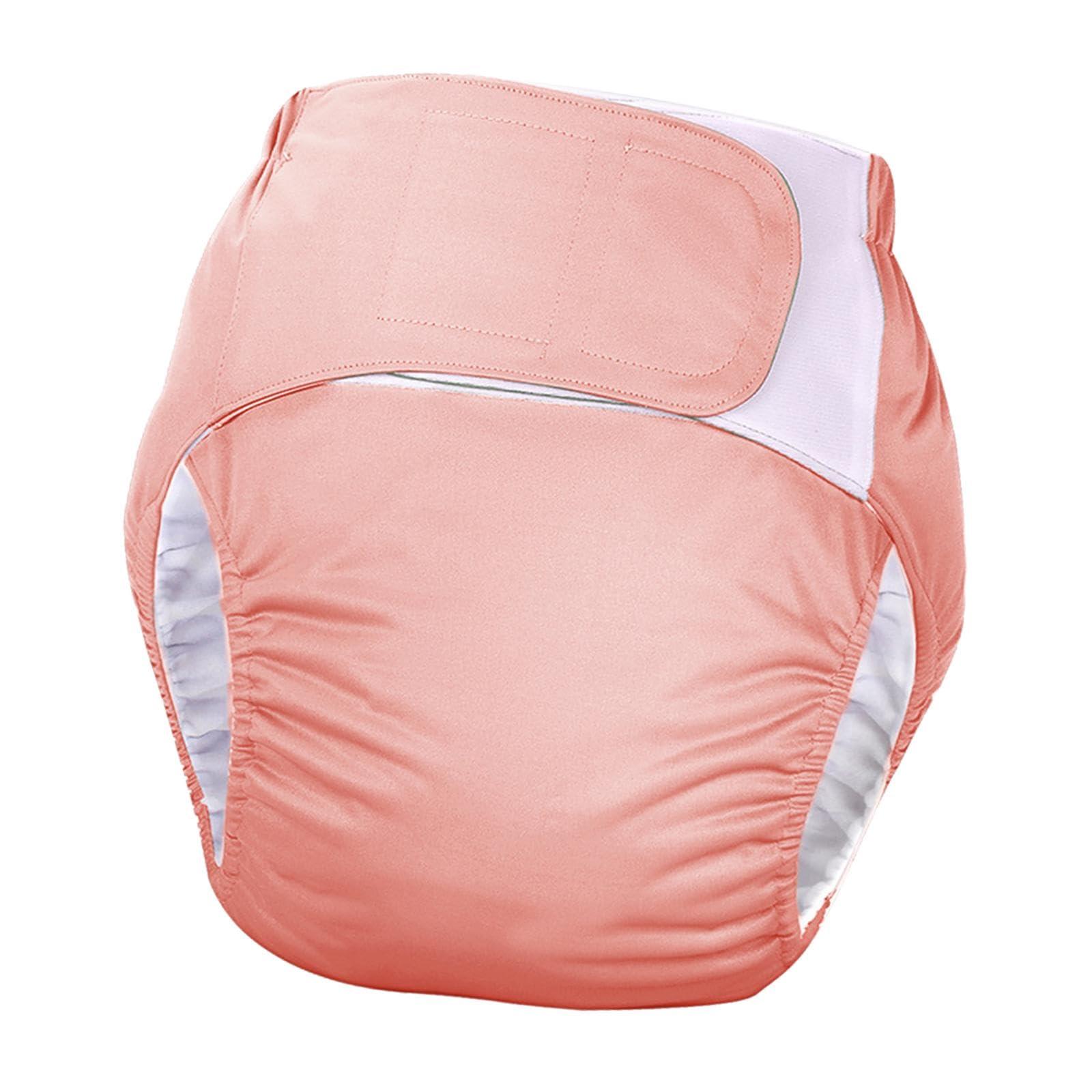Bnf BNF Adult Cloth Diaper Washable Nappy Cover Protective Underwear Leak Protection Pink |Health & Beauty | Medical, Mobility & Disability | Daily Living Aids | Incontinence Aids