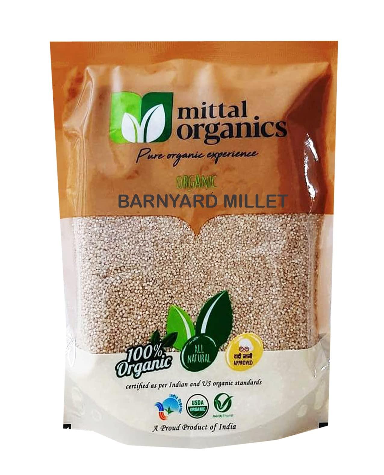 MITTAL ORGANICS Mittal Organics- Organic Barnyard Millet-400g (pack of 1)