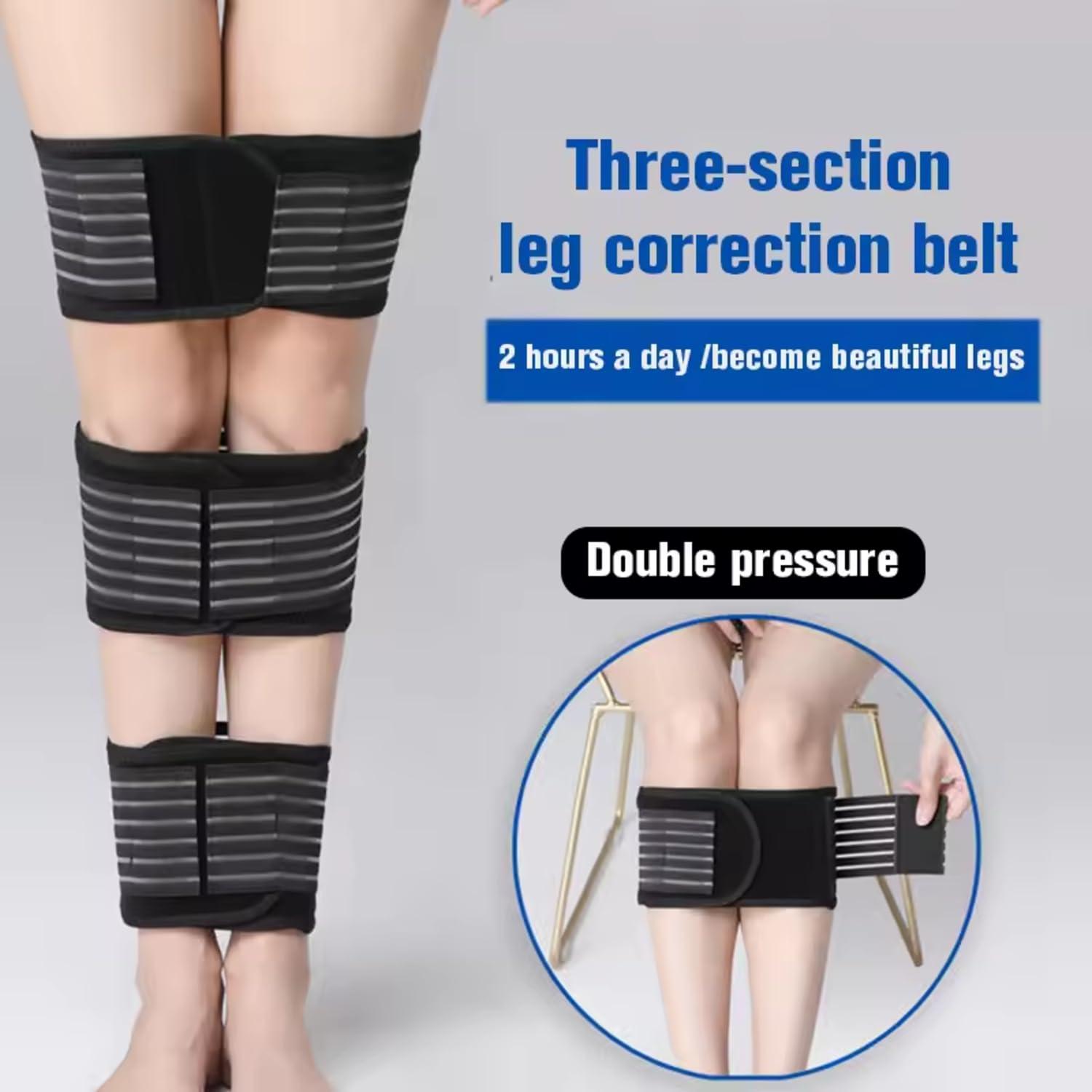 Lexotho Lexotho bow leg correction belt for men o/x type women leg corrector o/x type leg correction support strap brace bandage Correction Brace Belt (Large)