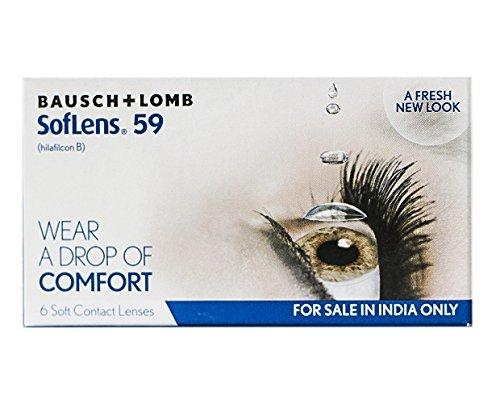 Bausch + Lomb BAUSCH + LOMB Soflens 59 hilafilcon B contact lenses (6 Lens Pack, -5.75)