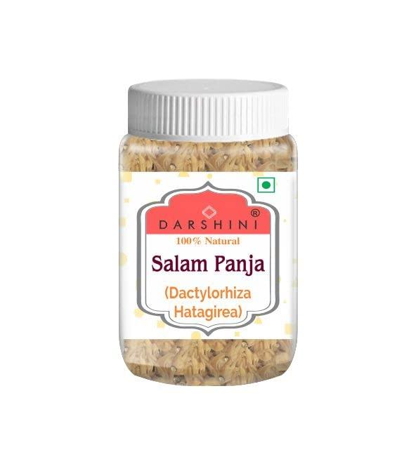 DARSHINI Darshini Salam Panja/Hatta Haddi/Salab Panja/Dactylorhiza hatagirea, 50gm