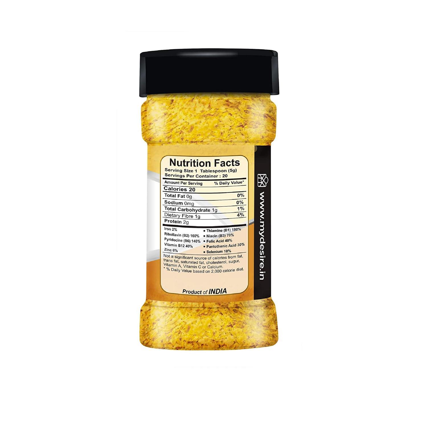 Desire Desire Nutritional Yeast Flakes (Gluten-Free Nutty Flavour) 50 Grams