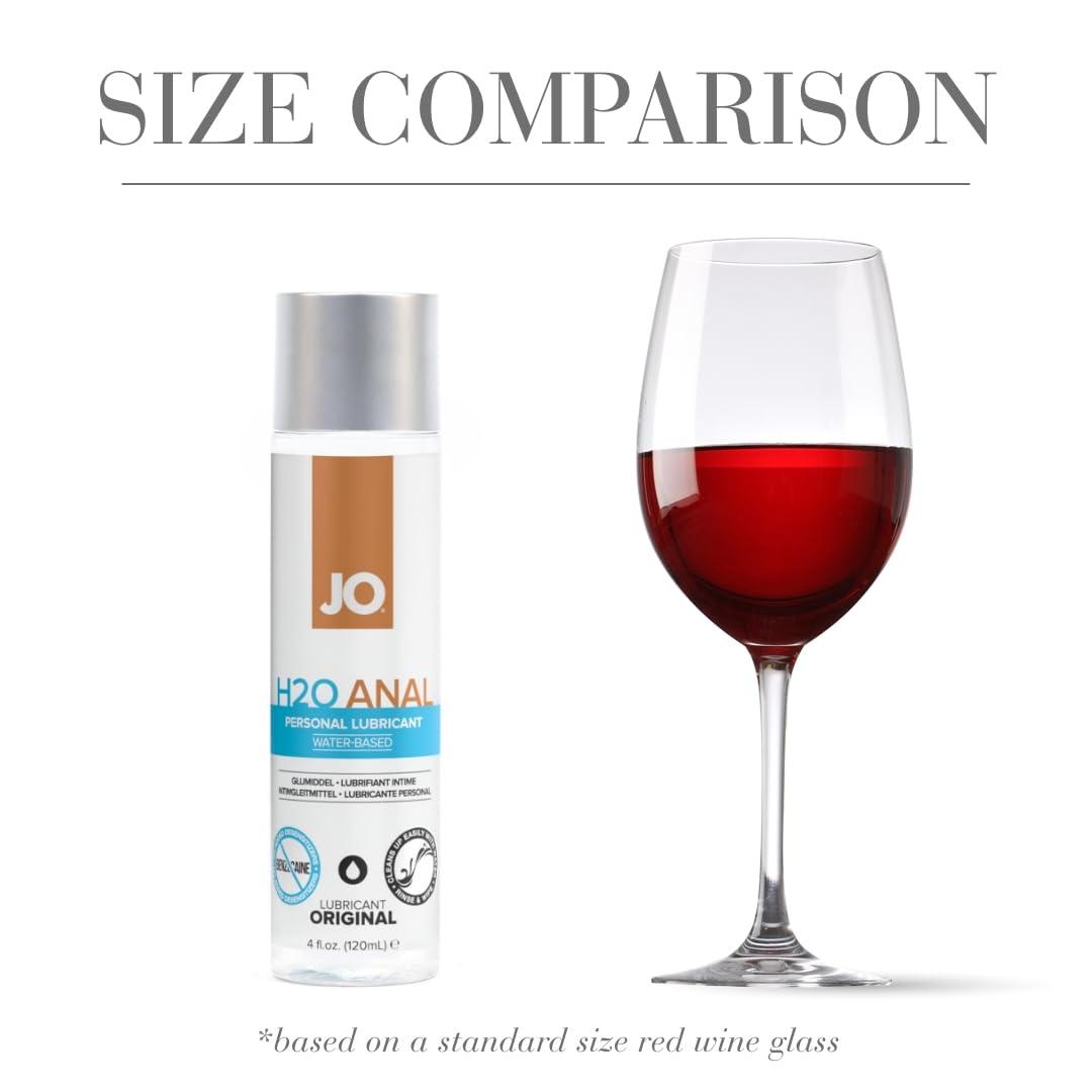 JO System Jo Anal H2O Lubricant, 4.5 oz/120 ml