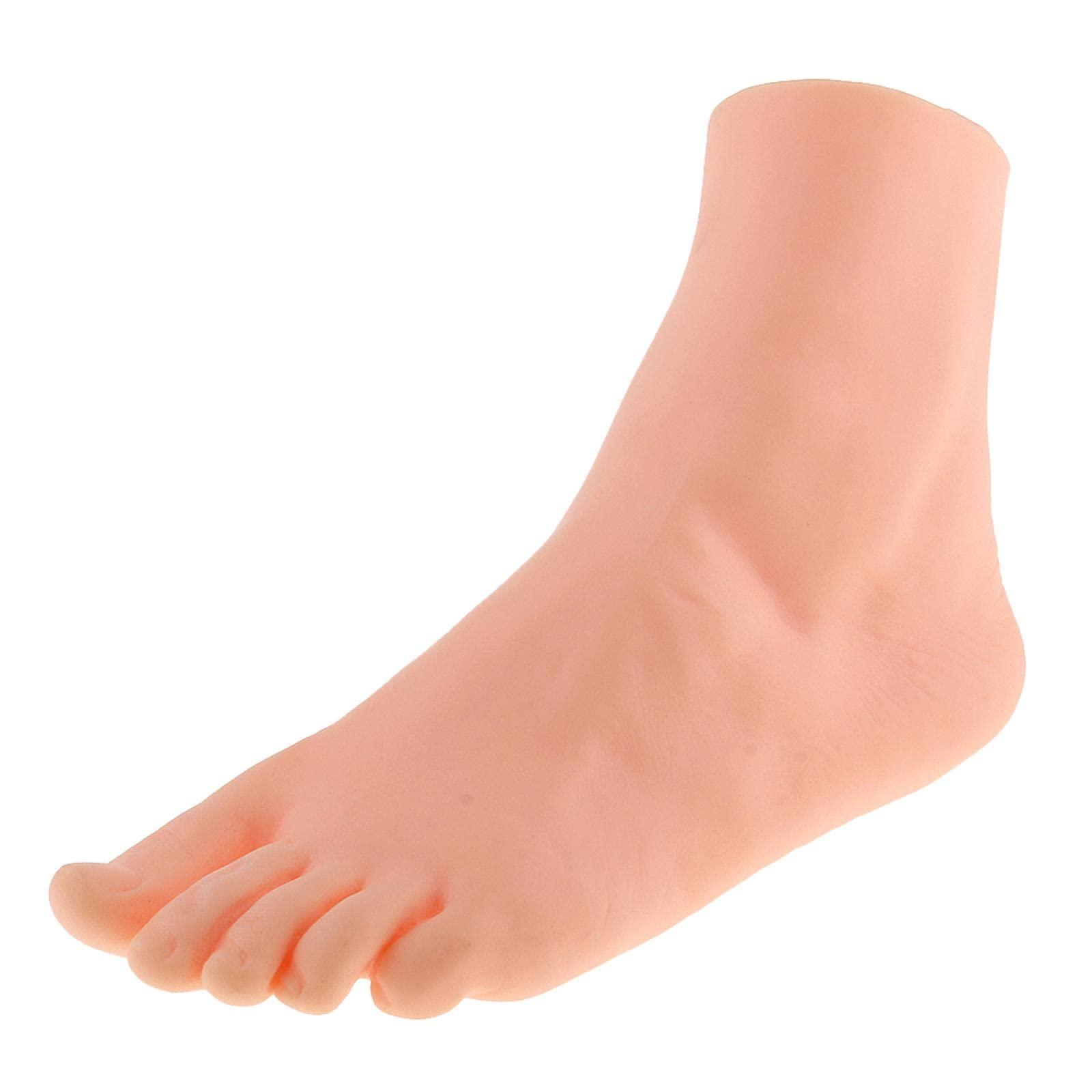 myaddiction MYADDICTION 1 Piece Silicone Female Left Feet Mannequin Foot Model Socks Shoes Toe Rings Shop Retail Display Business & Industrial | Retail & Services | Mannequins & Dress Forms | Partial-Body