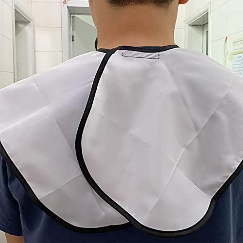 TecTake Beard Bib Apron, Mens Beard Hair Catcher for Shaving and Trimming, Non-Stick Beard Shave Cape, Grooming Accessories Tools & Gifts for Husband or Dad