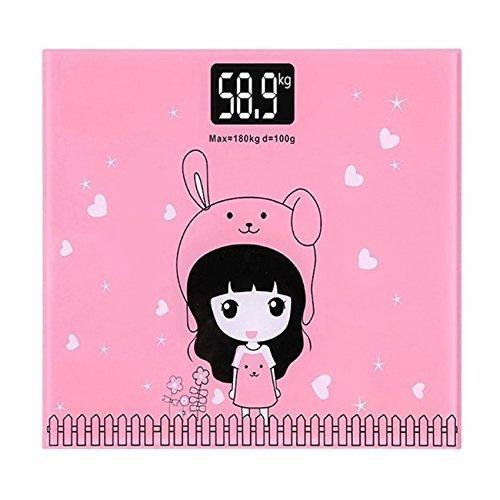 GLIVE (LABEL) GLIVE (LABEL) Electric Weight Machine Human Body Digital Body Scale Thick Glass 180 Kg Capacity Weighing Scale