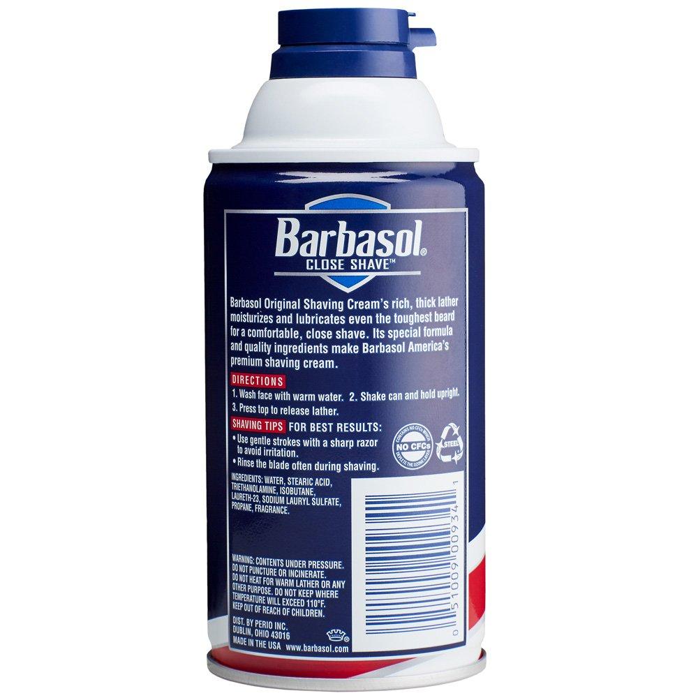 Barbasol Barbasol Original Thick and Rich Cream Men Shaving Cream, 10 Ounce