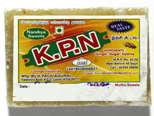 KPN KPN Kovilpatti Inji Marappa | Ginger Candy - Pack of 10 x (6 Pieces - 70gm) - 700gm