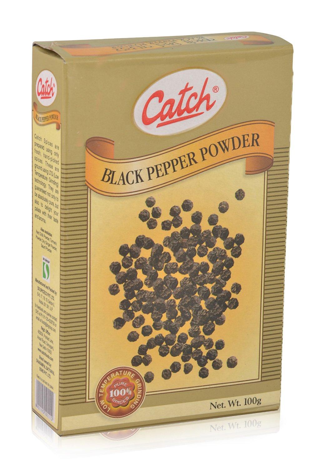 catch Catch Spices - Black Pepper Powder, 100g Pack