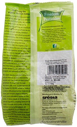 24 Mantra Organic 24 Mantra Organic Urad Dal - White Split, 500g Pouch