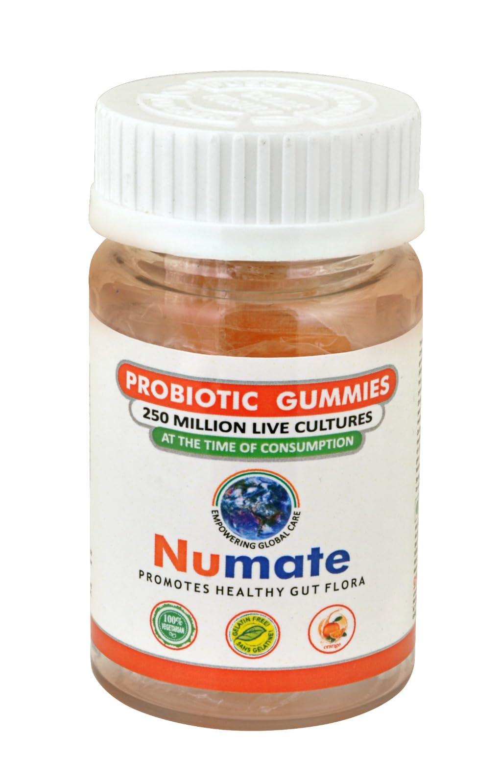VIVOMATE NUMATE - Probiotics Gummies- Pack of 2