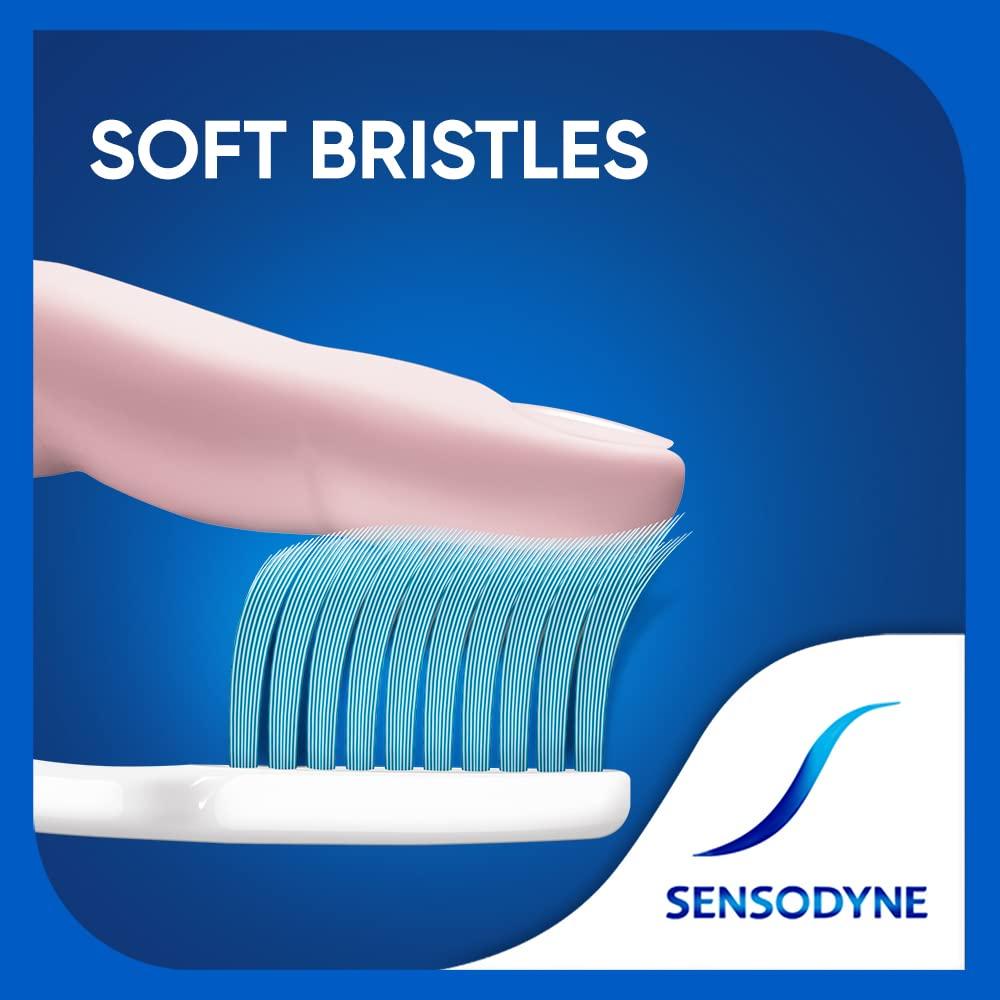 Sensodyne Sensodyne Sensitive Manual Toothbrush, Brush With Soft Bristles (Multi Color, for Adult)