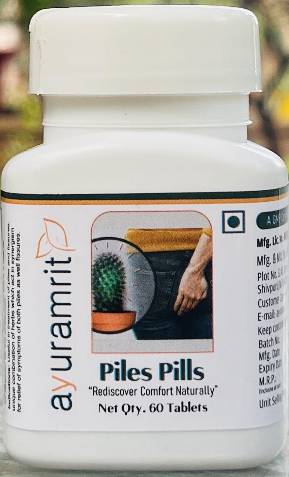 Ayur Amrit Ayur Amrit Piles Pills - 60 Tablets