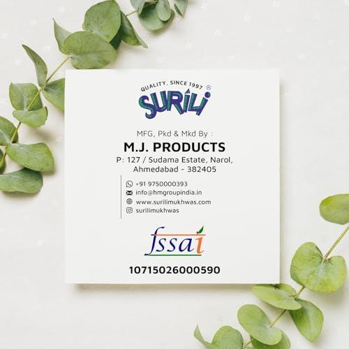 SURILI SURILI Masala Kharek After Meal Mouth Freshener Candy Tin Jar (Pack 250 gram)