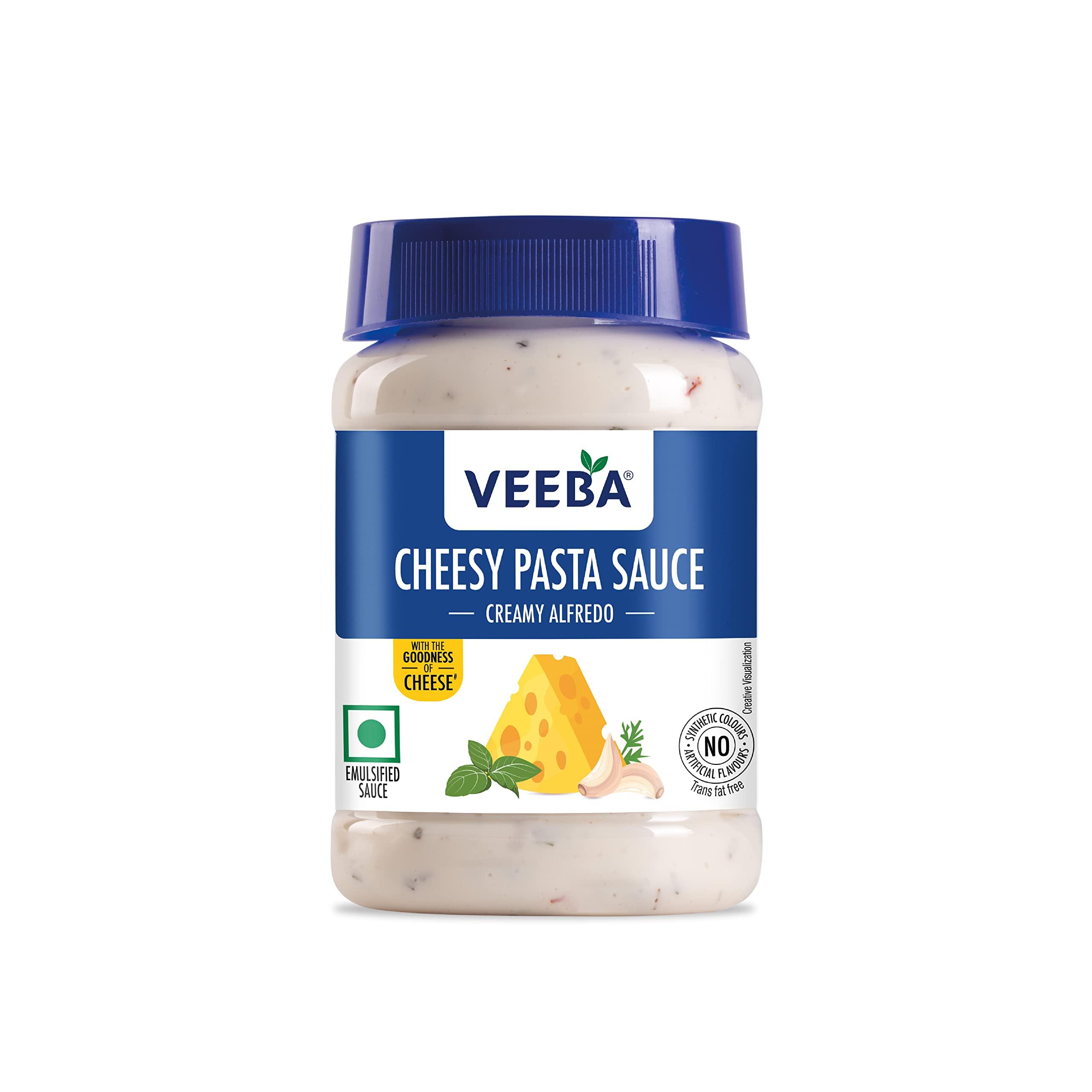 VEEBA Veeba White Pasta Dressing, 250g & veeba Pasta Pizza Sauce 280g