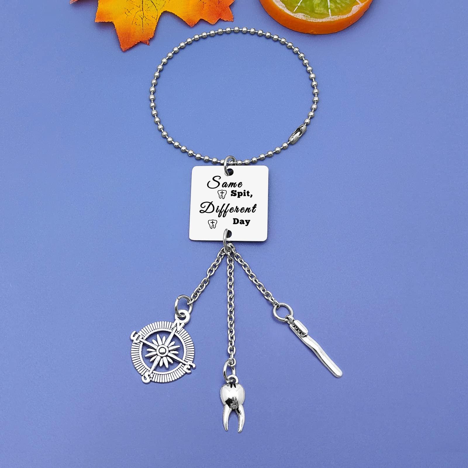 Jielahua Dental Hygienist Gifts Dental Assistant Gifts Car Hanging Accessories Dentist Gifts for Women Dental Hygienist Student Gifts Dentist Graduation Gift Orthodontist Office Gift