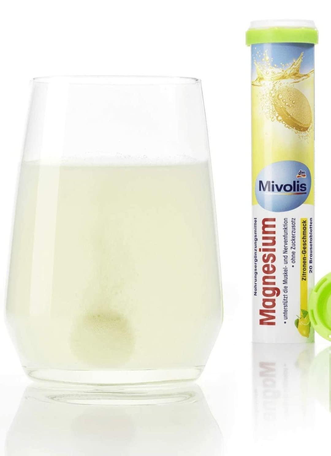 Mivolis Mivolis Magnesium Effervescent Tablets | Product Of Germany- 20 Tablets